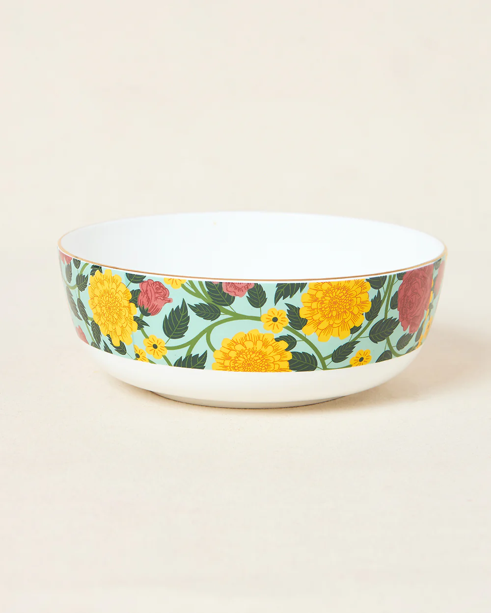 Rani Bagh Serving Bowl, 8" Dia | Palace Memoirs - Image 2