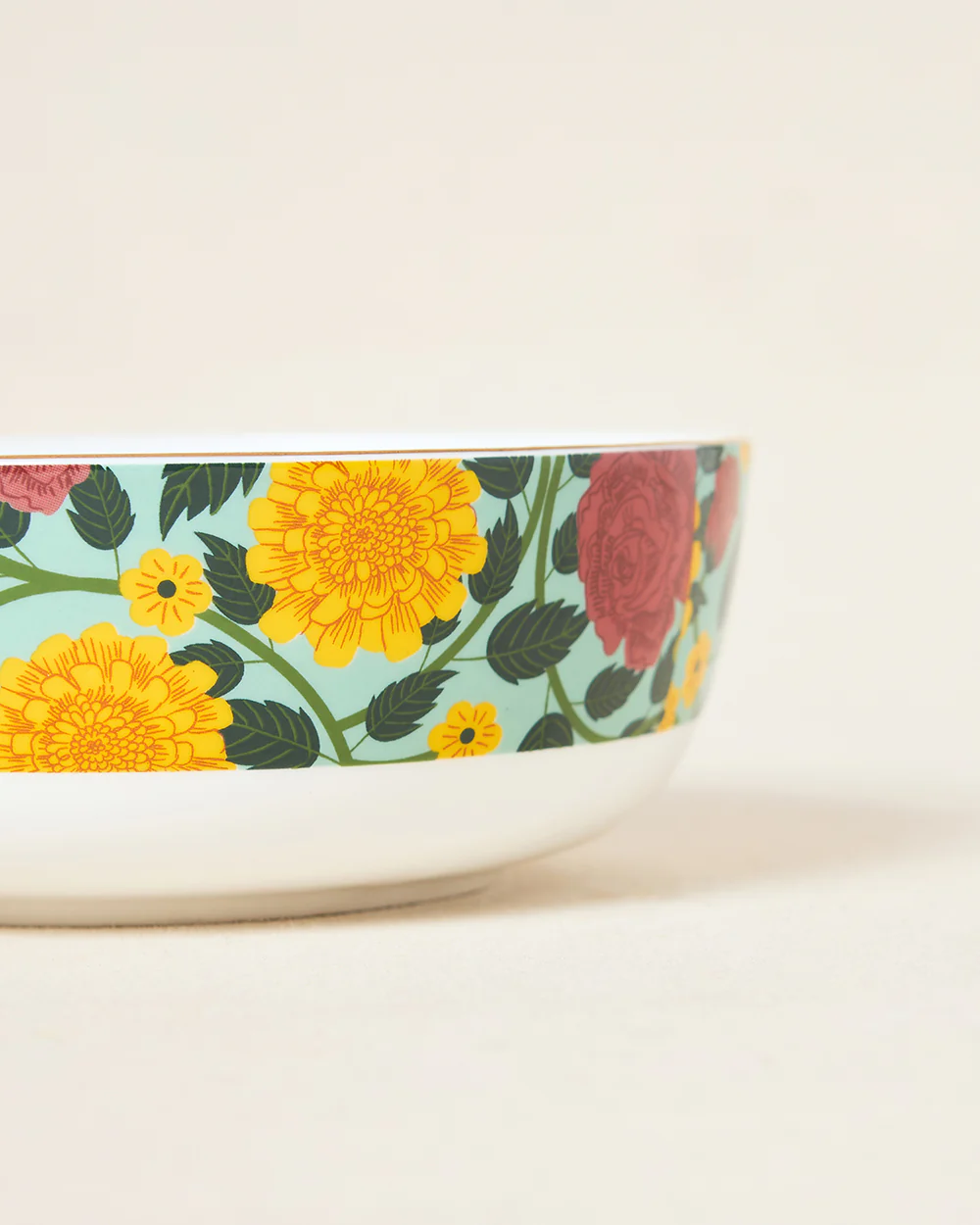 Rani Bagh Serving Bowl, 8" Dia | Palace Memoirs - Image 4