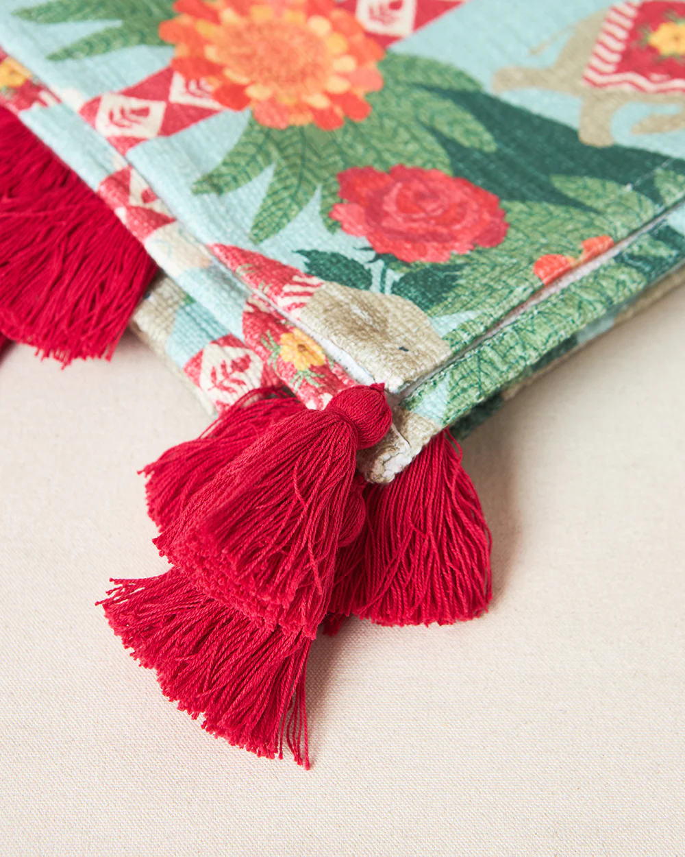 Rani Bagh Throw, 50"x60" | Palace Memoirs - Image 6