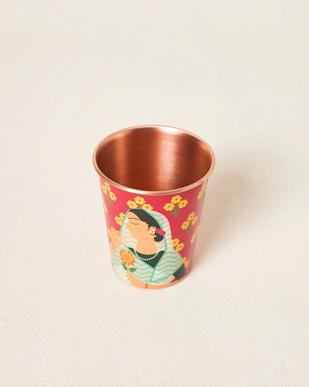 Rani Copper Tumbler, 250 ml | Palace Memoirs - Image 3
