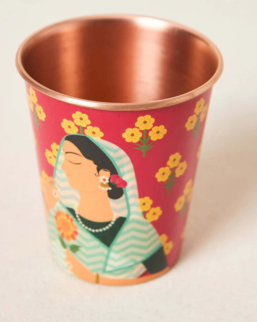 Rani Copper Tumbler, 250 ml | Palace Memoirs - Image 5