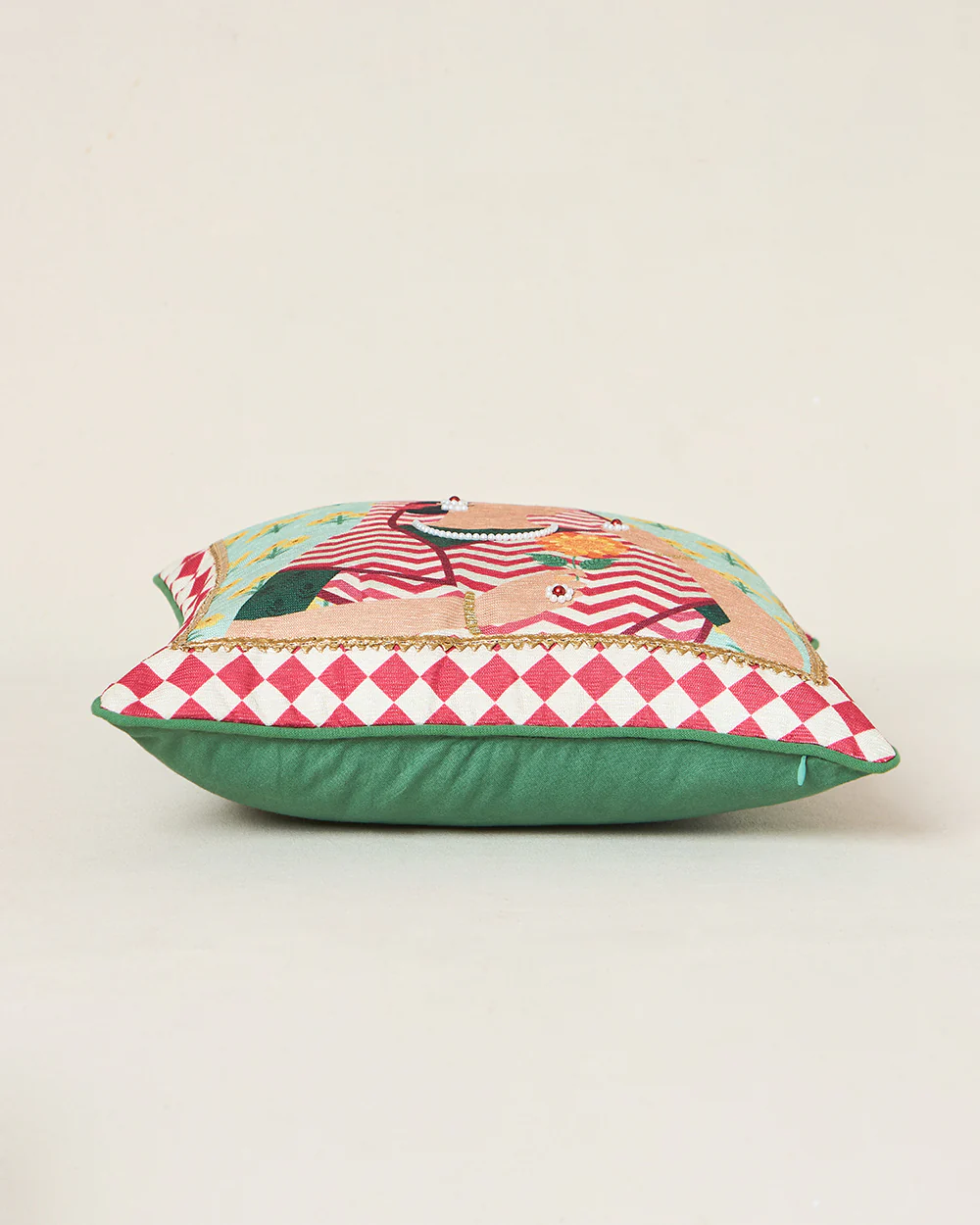 Rani Cushion Cover, 16" | Palace Memoirs - Image 10