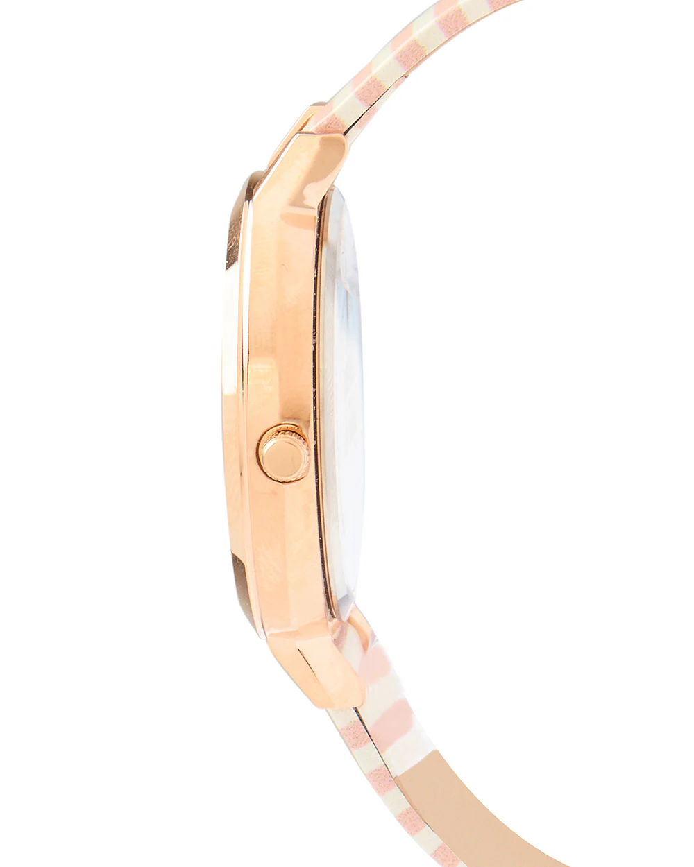 Live Slow Watch & Bracelet Set Peach & Rose Gold - Image 6