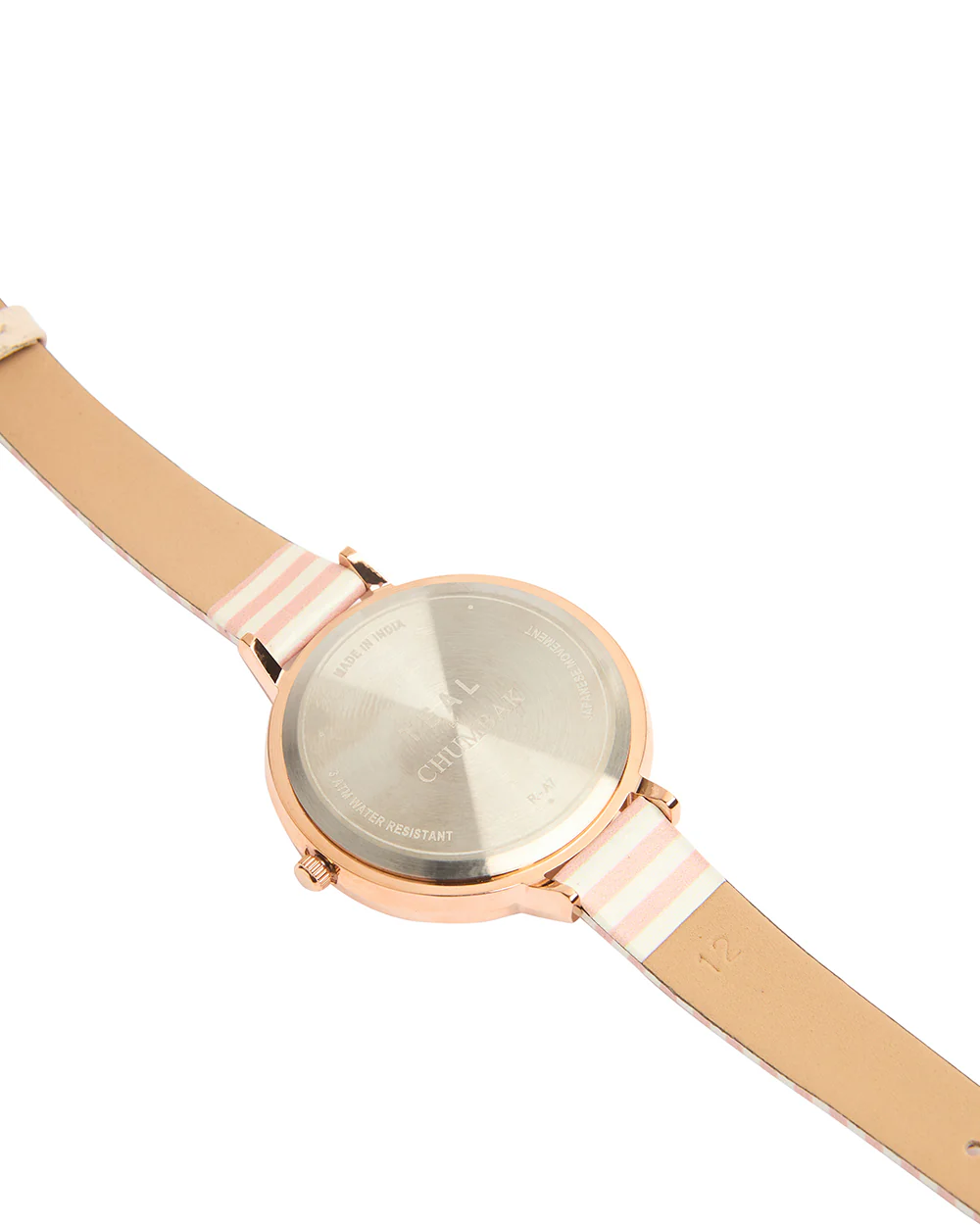 Live Slow Watch & Bracelet Set Peach & Rose Gold - Image 7