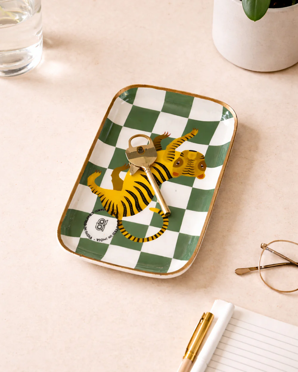 Roar Trinket Tray (Mini), 4x6cm | Citrus Zest - Image 3