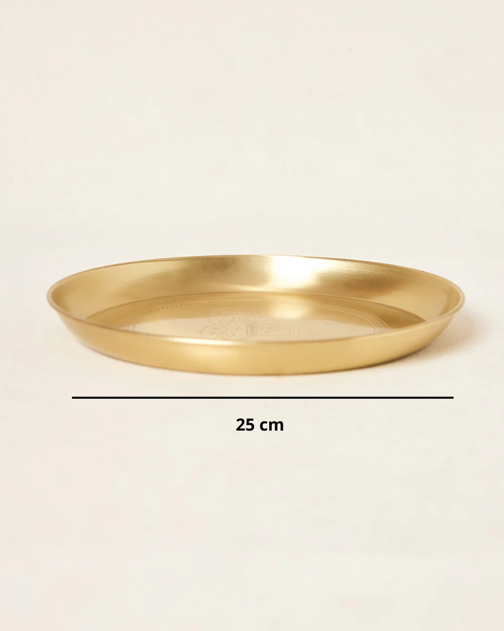 Royal Tusker Brass Plate, 10"dia | Palace Memoirs - Image 6