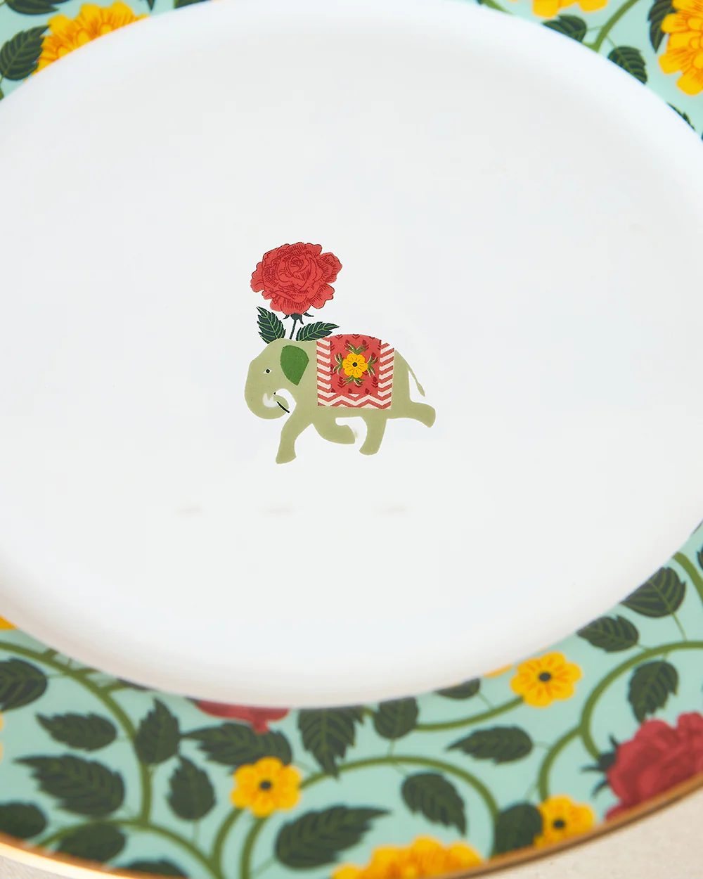 Royal Tusker Cake Stand , 10"dia | Palace Memoirs - Image 3