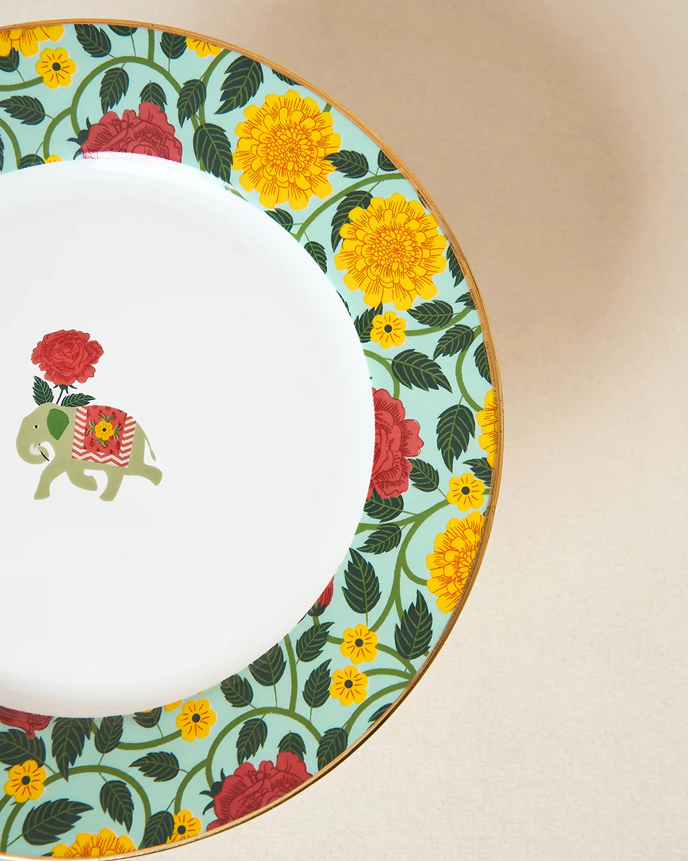 Royal Tusker Cake Stand , 10"dia | Palace Memoirs - Image 6