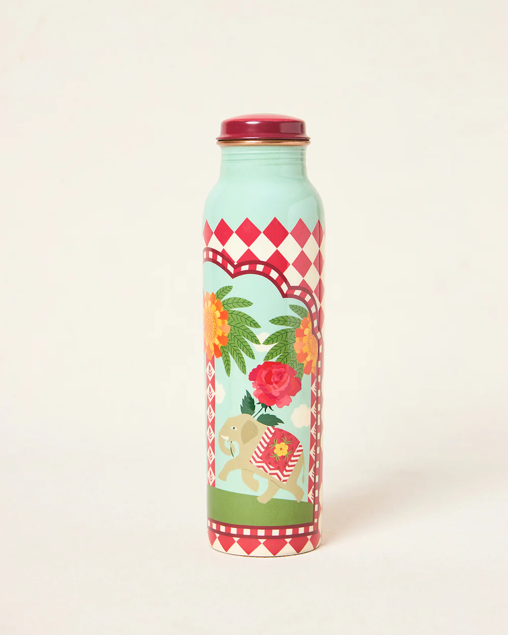 Royal Tusker Copper Bottle, 950 ml | Palace Memoirs - Image 2