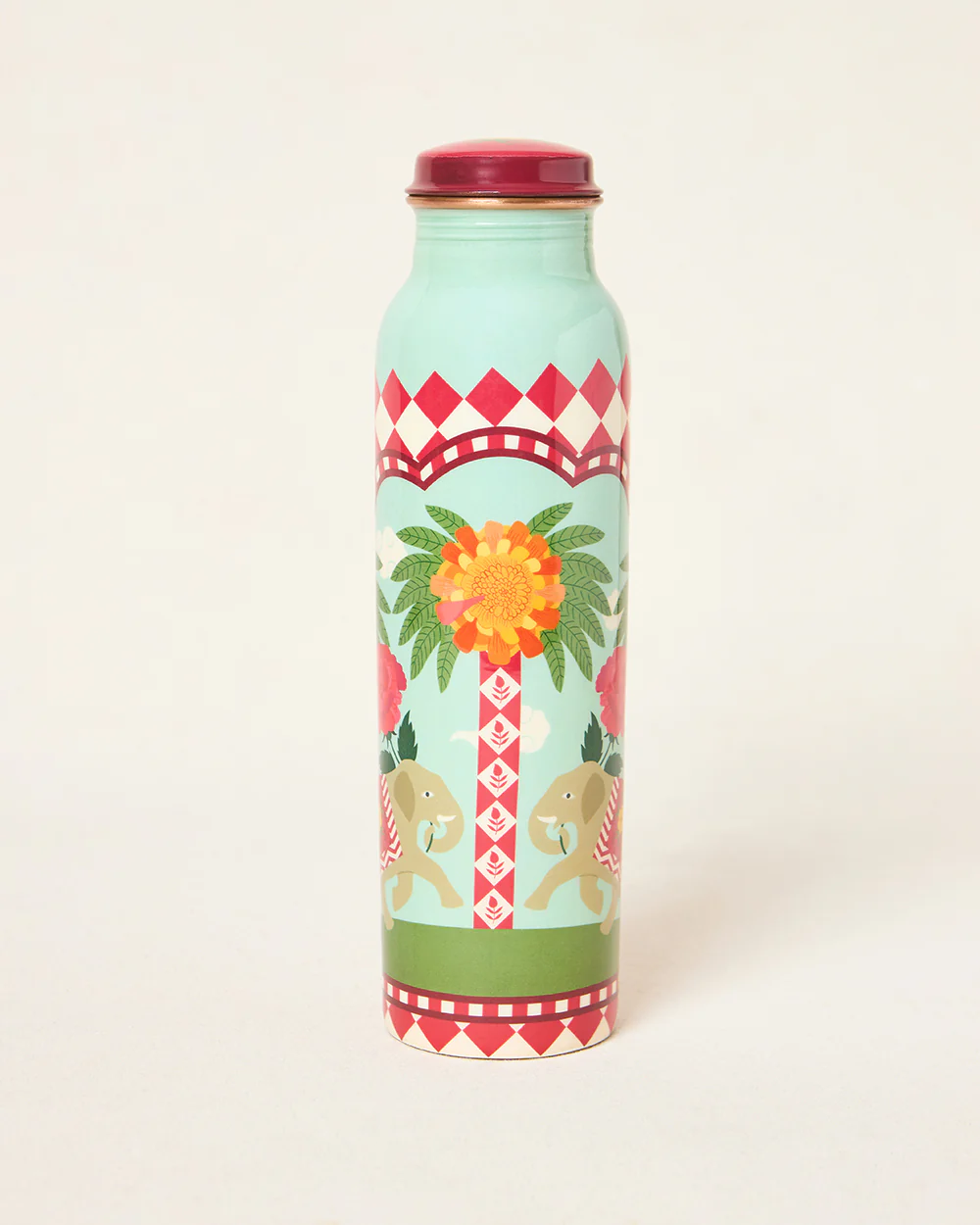Royal Tusker Copper Bottle, 950 ml | Palace Memoirs - Image 6
