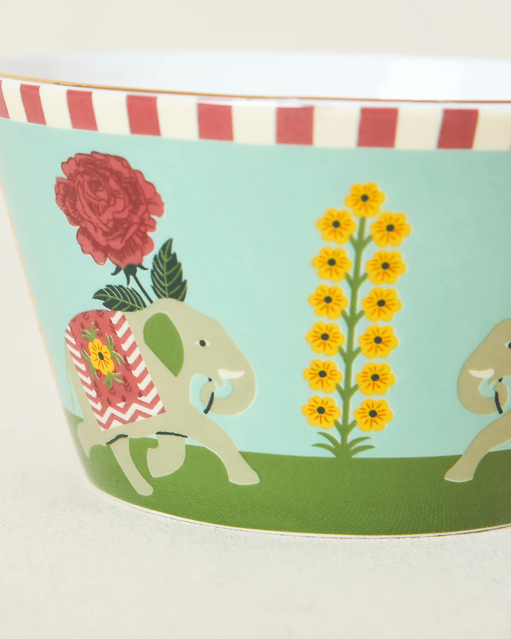 Royal Tusker Serving Bowl, 520ml| Palace Memoirs - Image 3