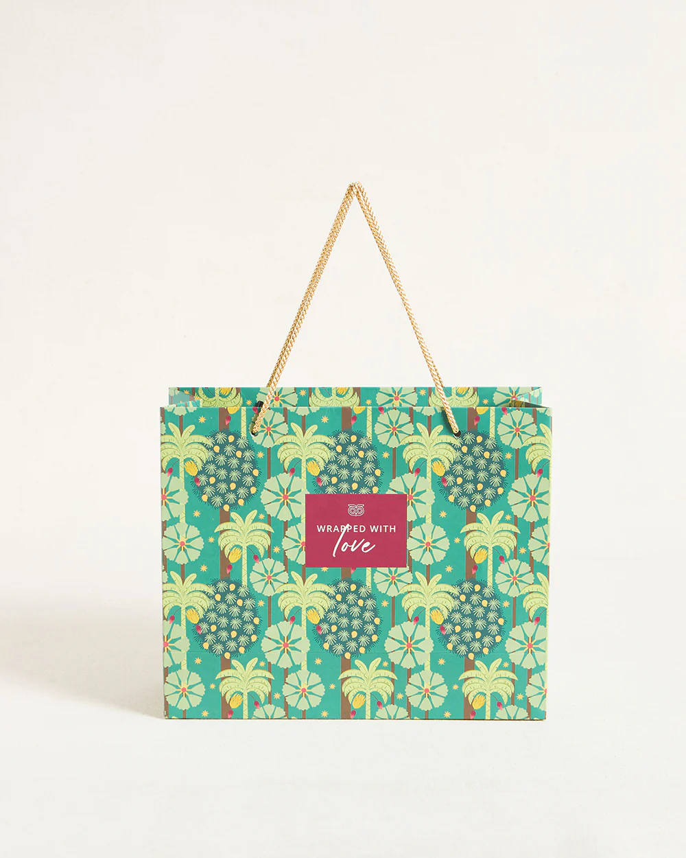 Saanjh Gift Bag with Tag - Horizontal, Medium - Image 2