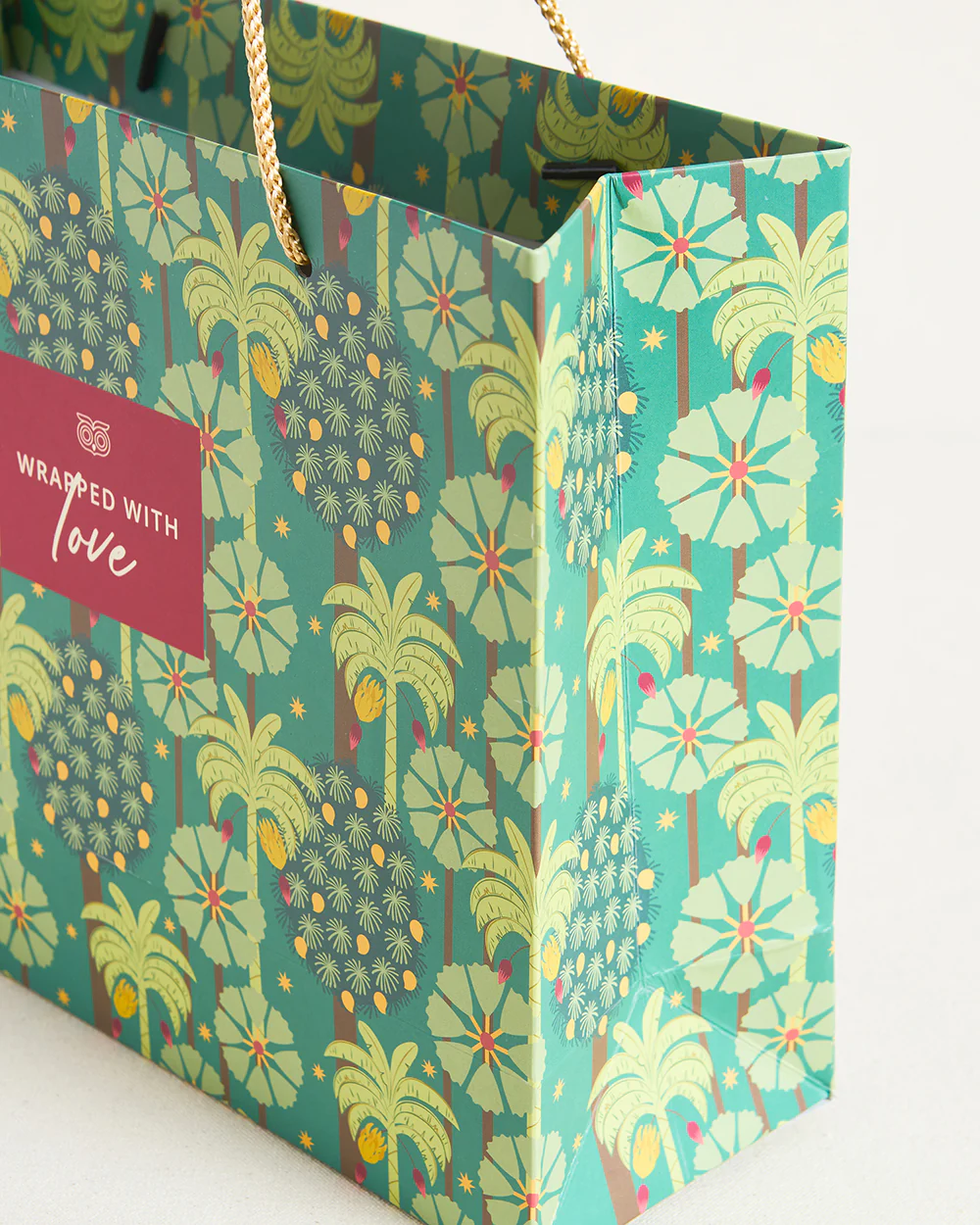 Saanjh Gift Bag with Tag - Horizontal, Medium - Image 6