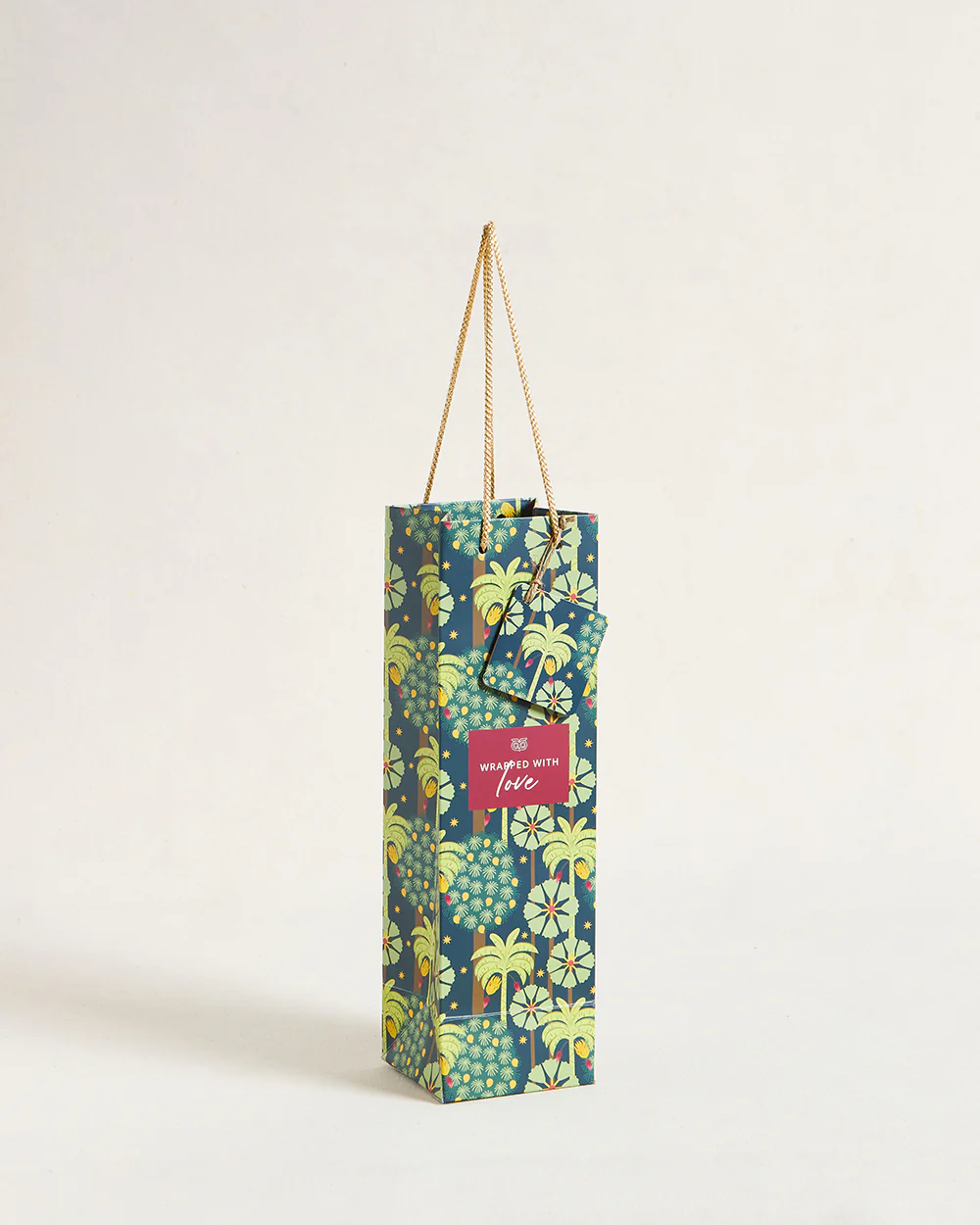 Saanjh Wine Bag with Tag