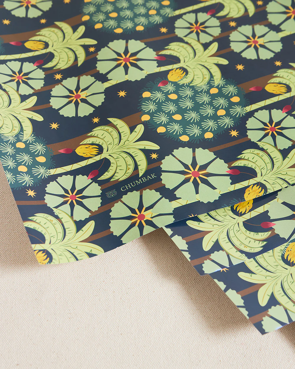 Saanjh Wrapping Sheet -  Set of 5 - Image 5