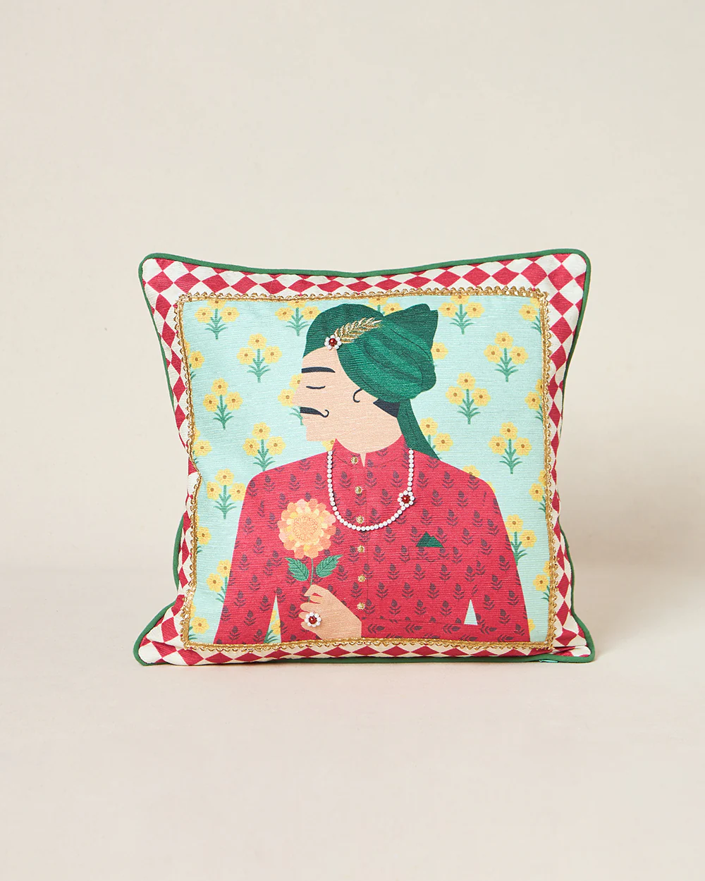 Sawai Cushion Cover, 16" | Palace Memoirs - Image 2
