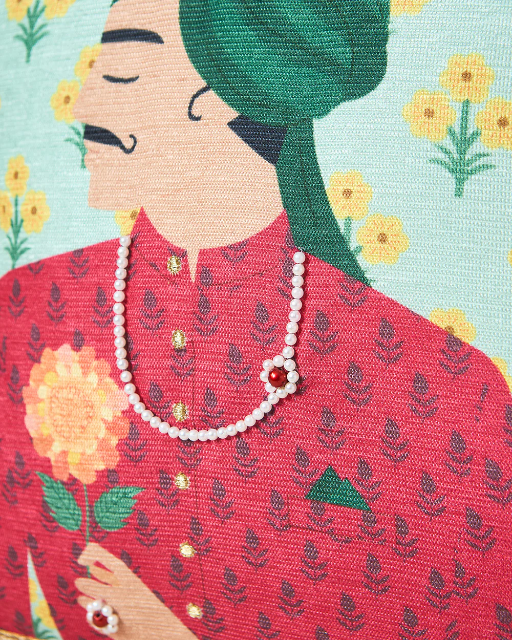 Sawai Cushion Cover, 16" | Palace Memoirs - Image 3
