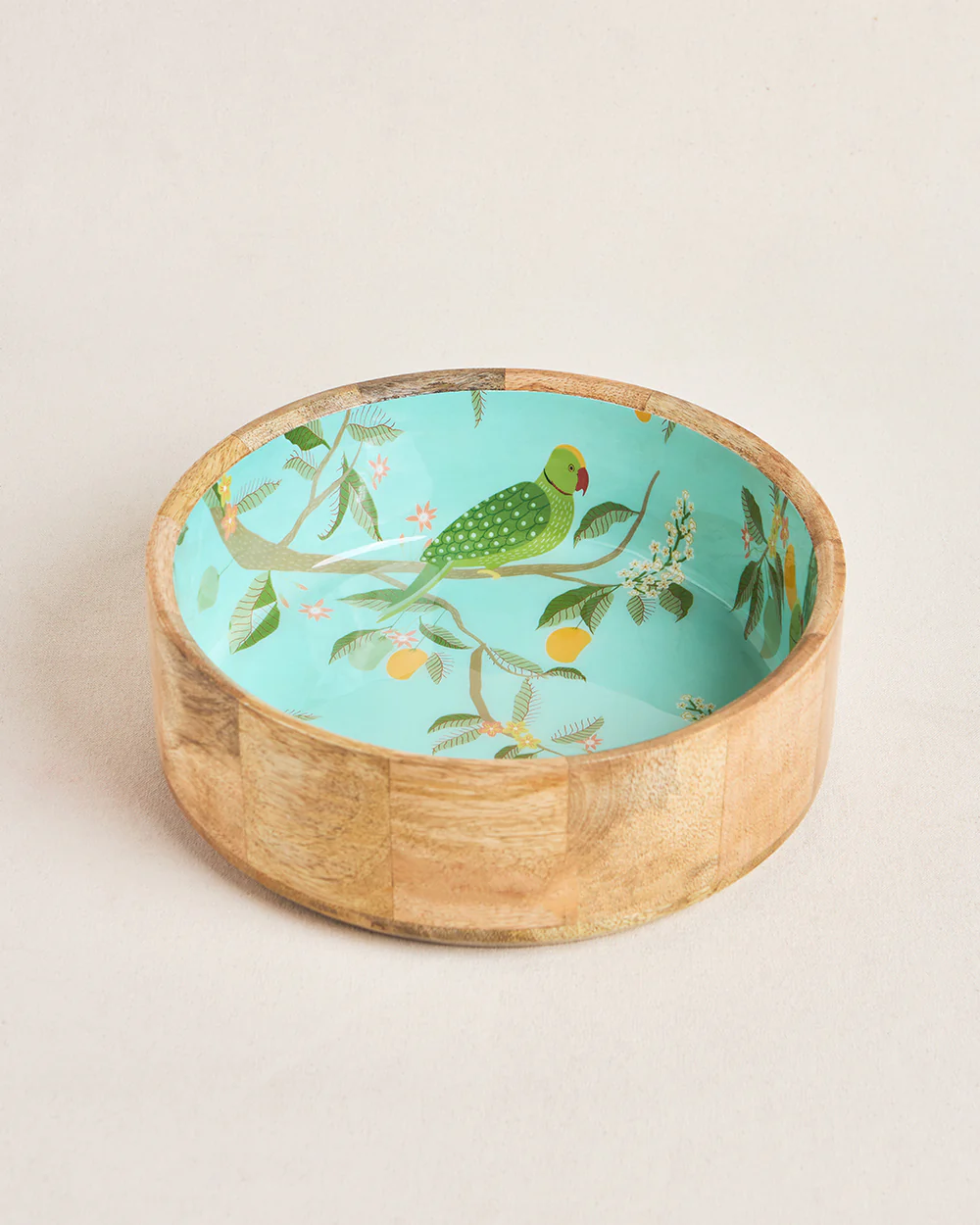 Serenade Wooden Bowl, 10"| Summer Serenade - Image 7