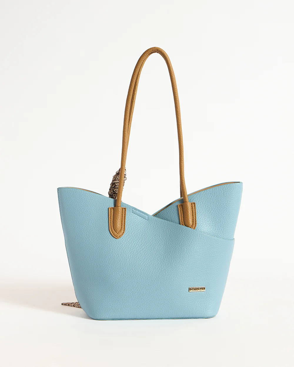 The Skies Tote & Sling Bag, Powder Blue - Image 9