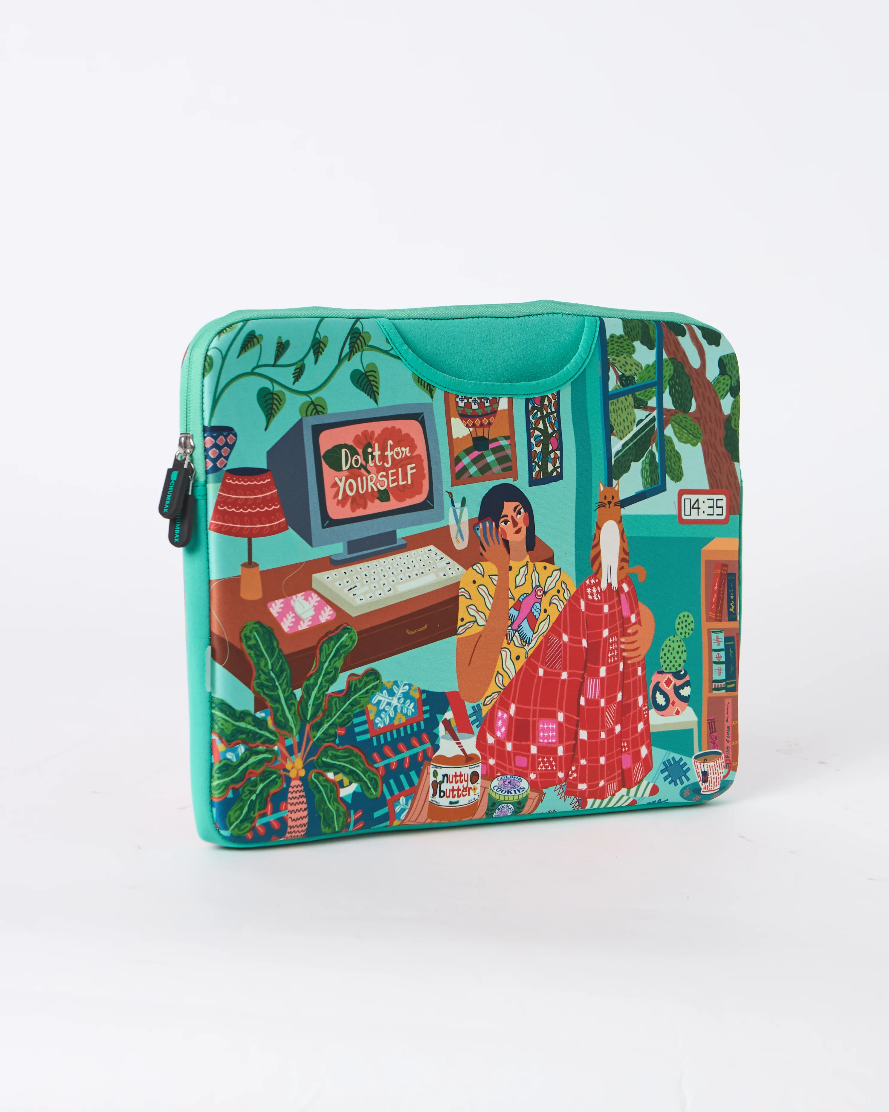 Slow Living Laptop Sleeve, 13" - Image 4