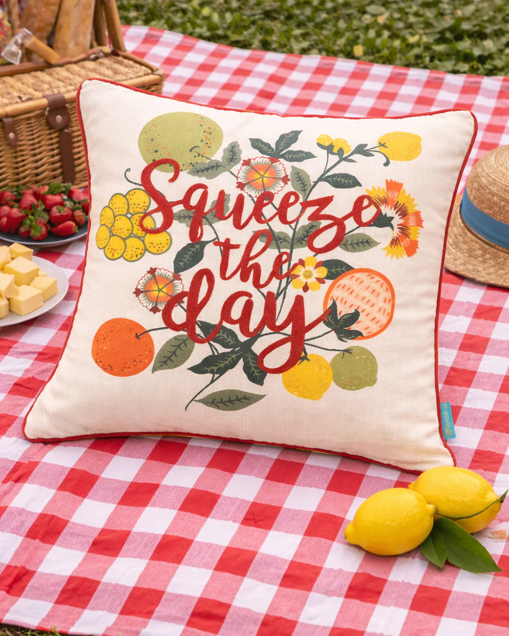 Squeeze the Day Cushion| Citrus Zest - Image 2