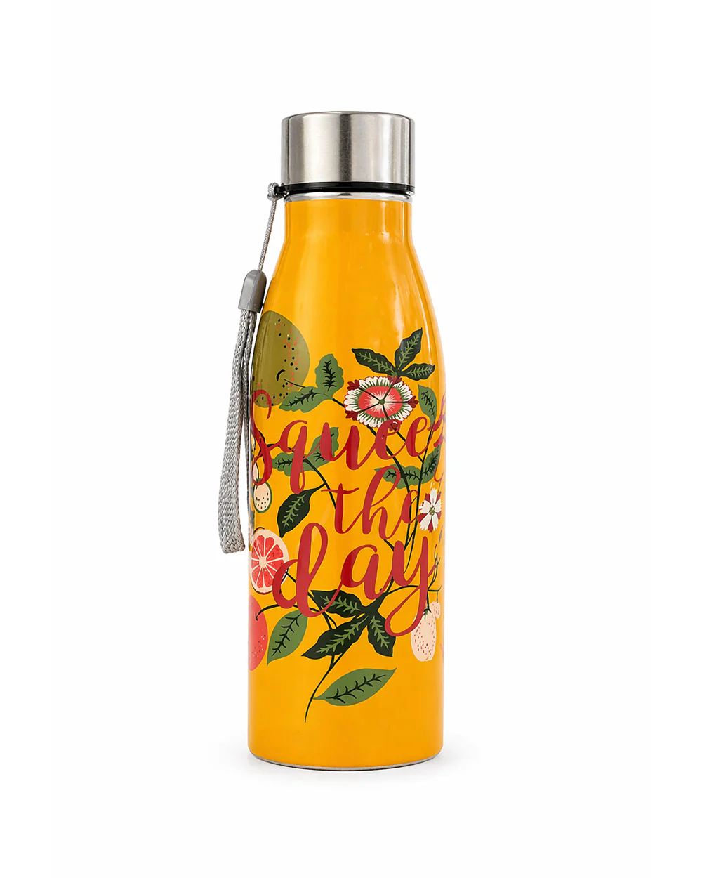 Squeeze the Day Steel Bottle, 700 ml | Citrus Zest - Image 6