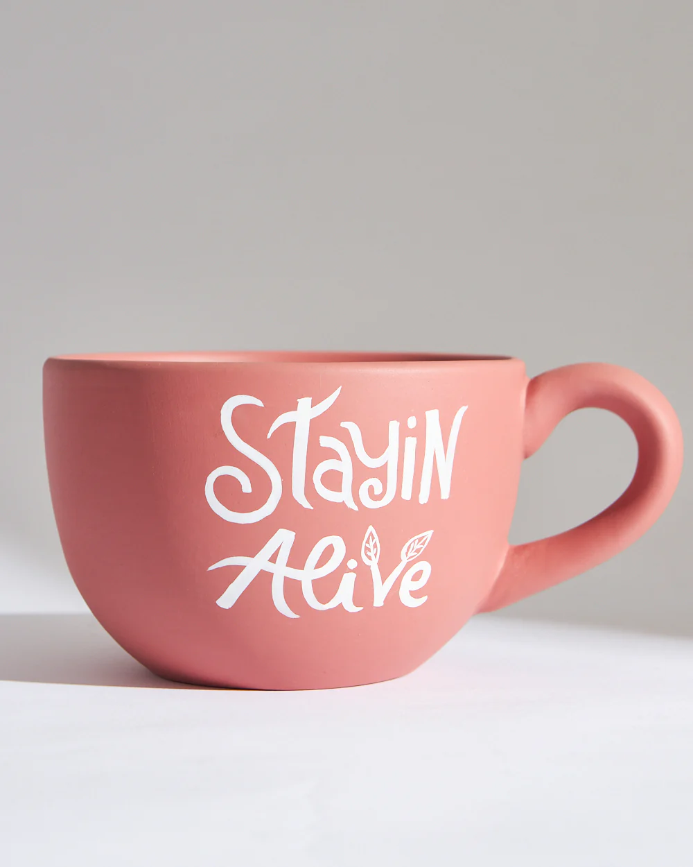 Stayin Alive  Planter - Coral - Image 4