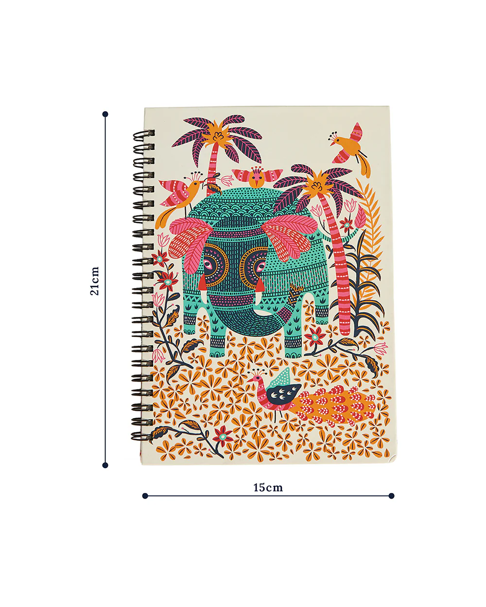 Sundarbans Gondh Spiral Notebook - Image 3