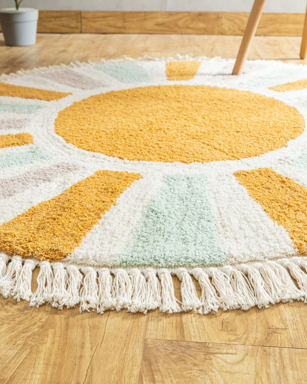Sunrise Sunburst Tufted Rug - Image 3