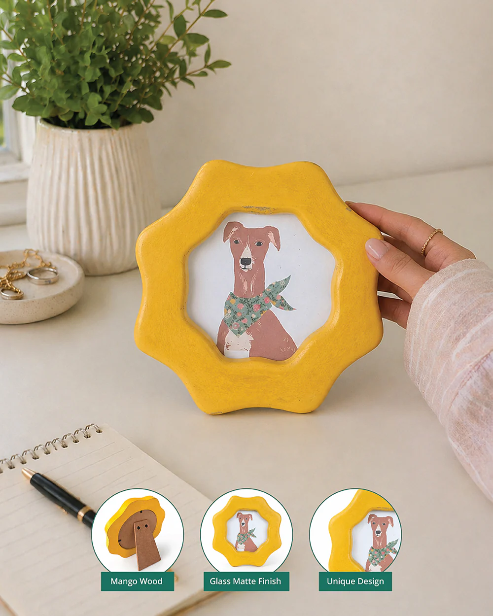 Sunville Photo Frame | Citrus Zest - Image 2