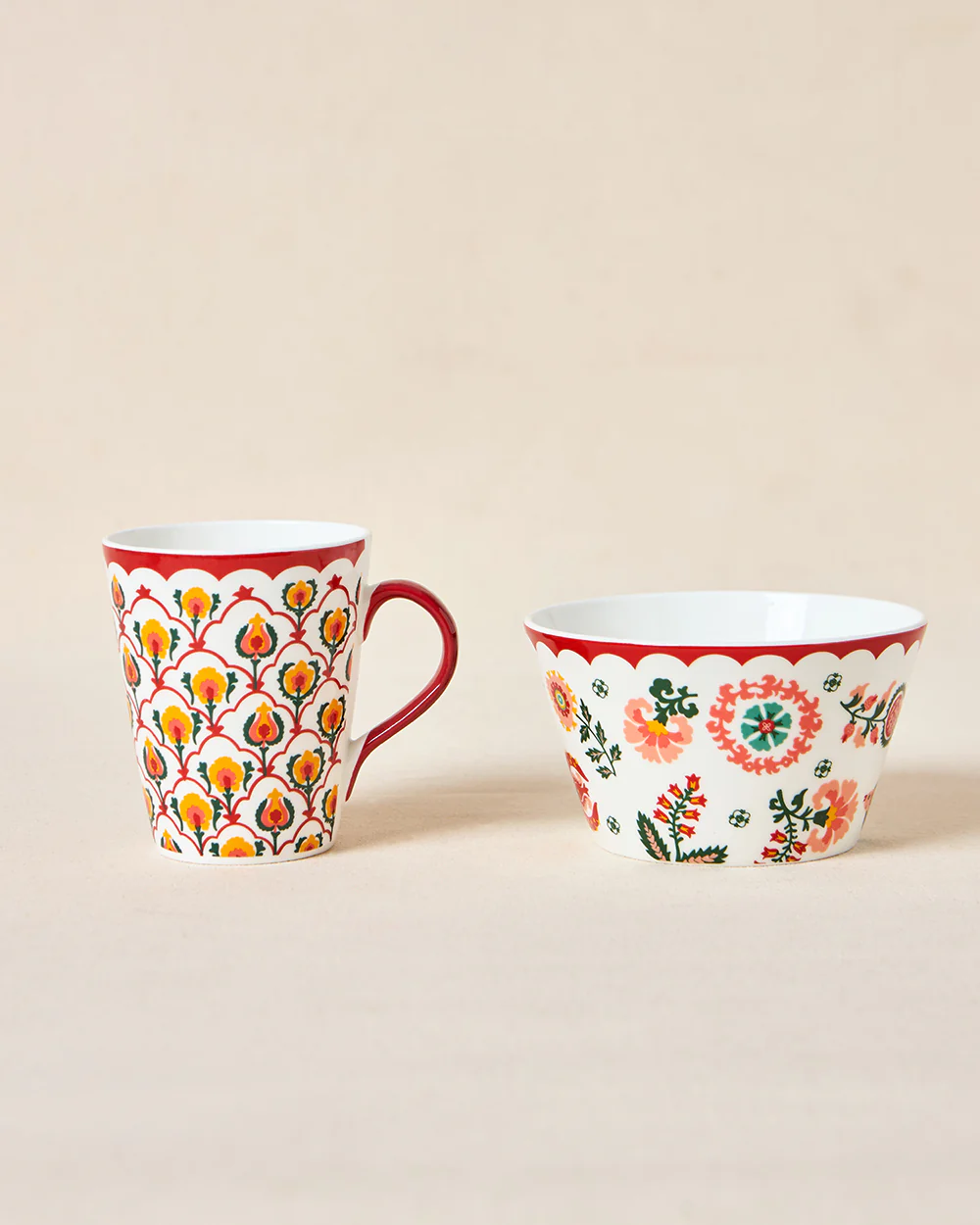 Suzani Bloom Tea Trio, Gift Set of 3 | Comes in a Gift Box - Image 4
