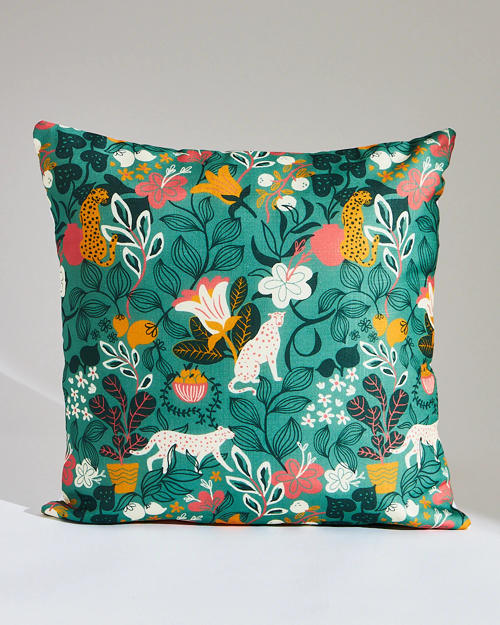 Teal by Chumbak 16" Cushion Covers , Set of 5 Multi color| Zip closure - Image 101