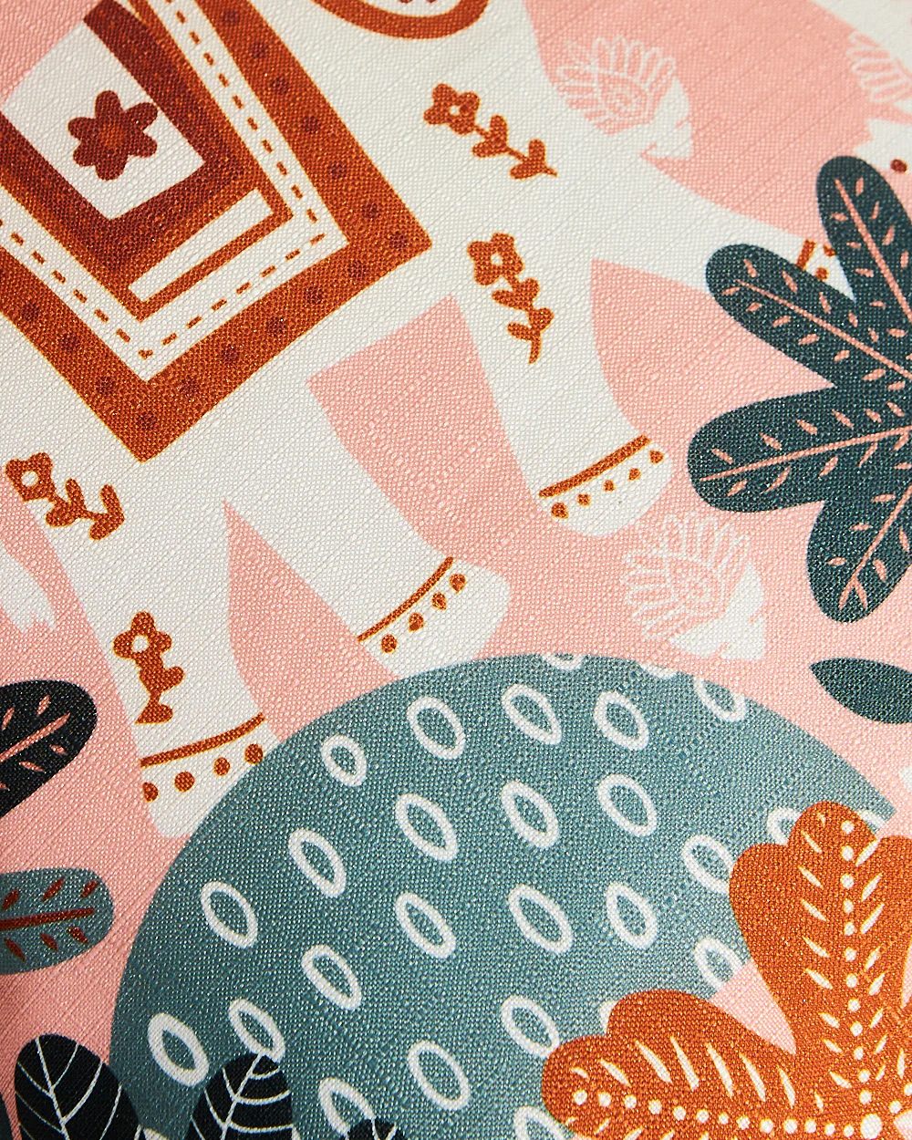 Teal by Chumbak 16" Cushion Covers , Set of 5 Multi color| Zip closure - Image 111