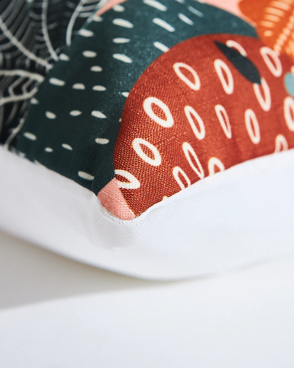 Teal by Chumbak 16" Cushion Covers , Set of 5 Multi color| Zip closure - Image 112