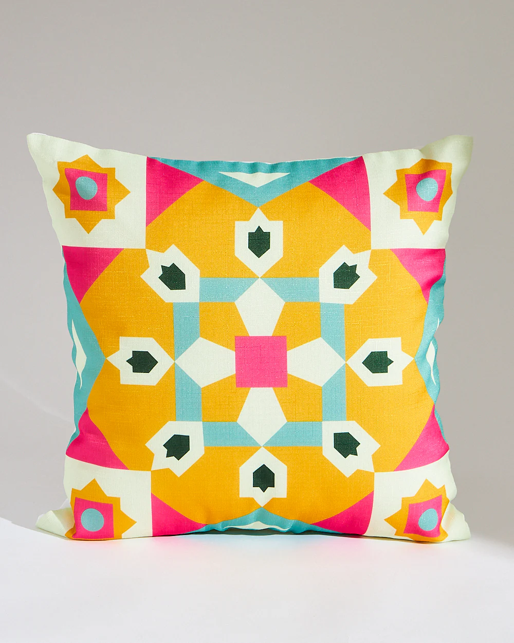 Teal by Chumbak 16" Cushion Covers , Set of 5 Multi color| Zip closure - Image 116