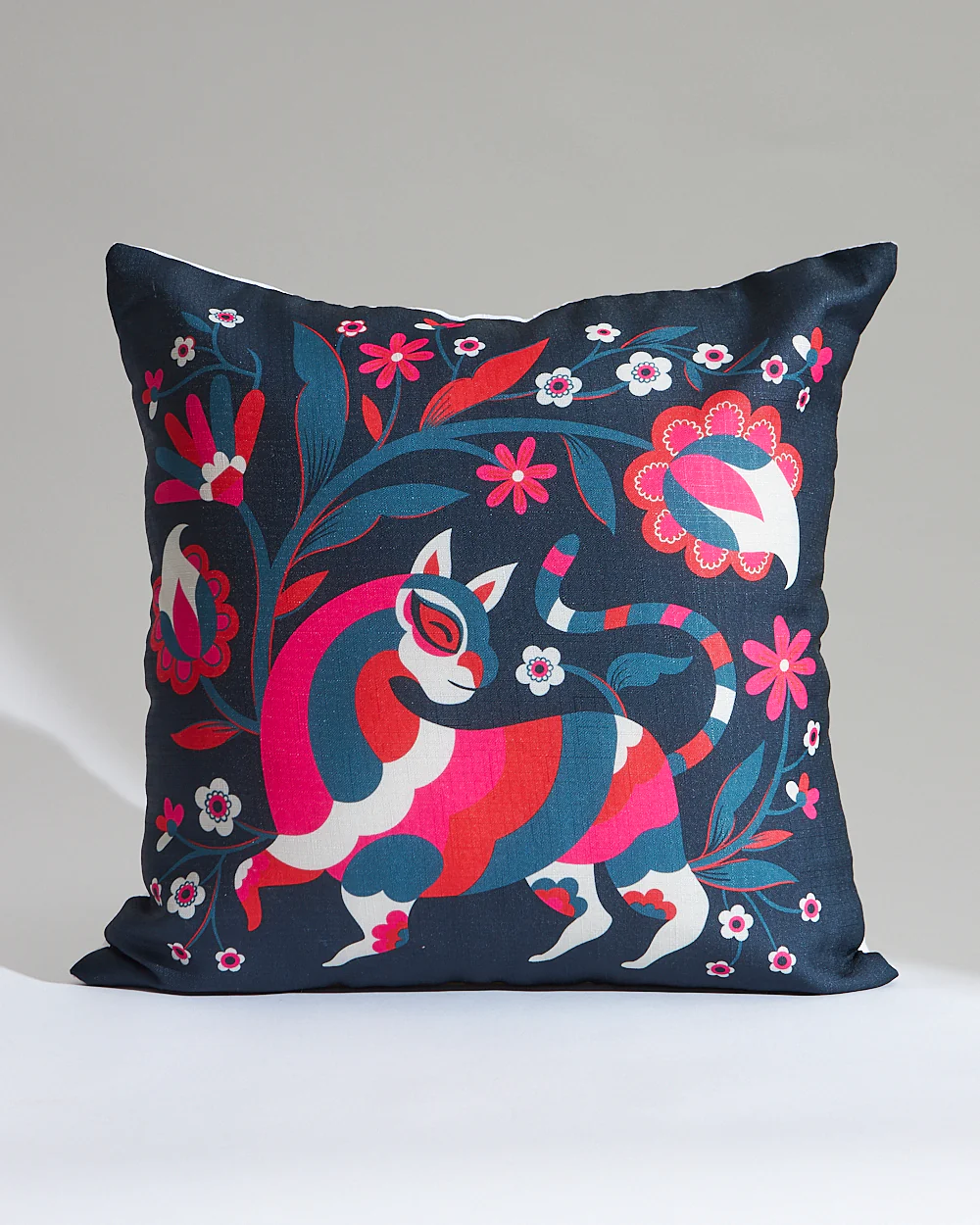 Teal by Chumbak 16" Cushion Covers , Set of 5 Multi color| Zip closure - Image 23