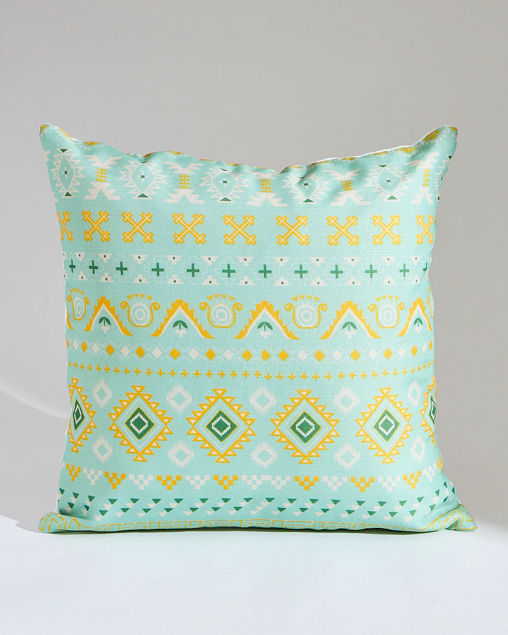 Teal by Chumbak 16" Cushion Covers , Set of 5 Multi color| Zip closure - Image 76