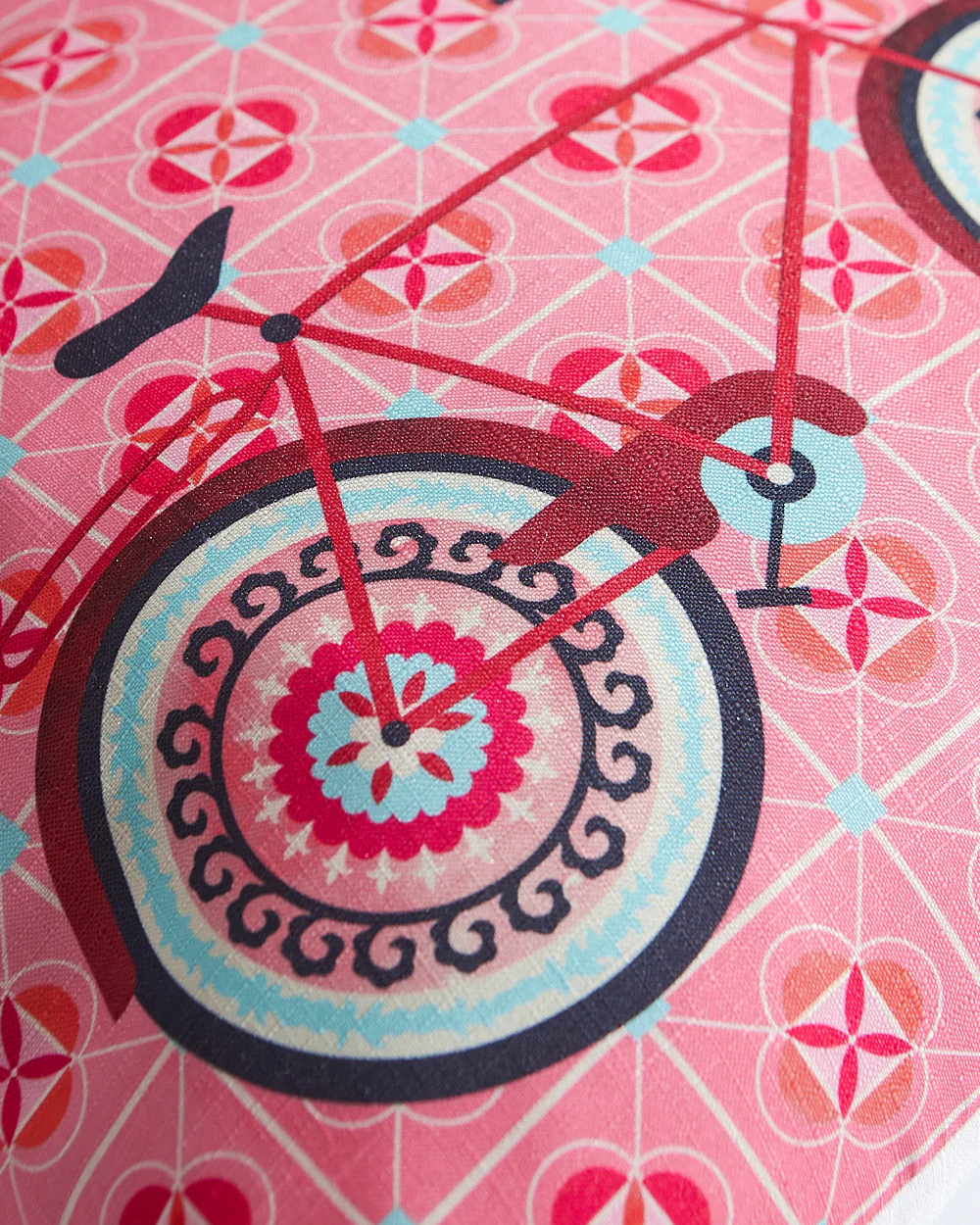 Teal by Chumbak 16" Cushion Covers , Set of 5 Multi color| Zip closure - Image 8