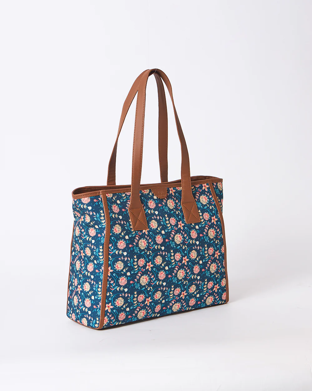 Teal by Chumbak Blue Bloom Everyday Tote - Image 12