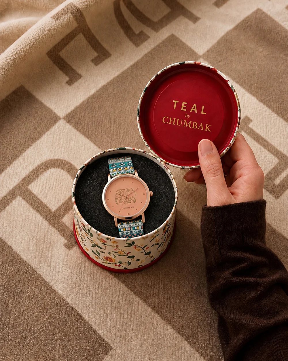 TEAL by Chumbak Carnival Elephant Watch - Image 7
