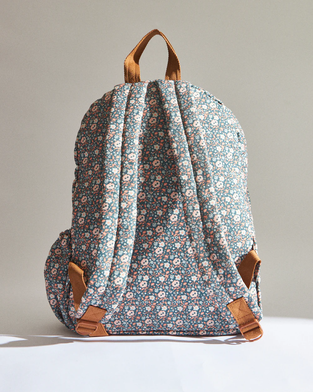 Teal by Chumbak Floral Beds Laptop backpack - Image 4