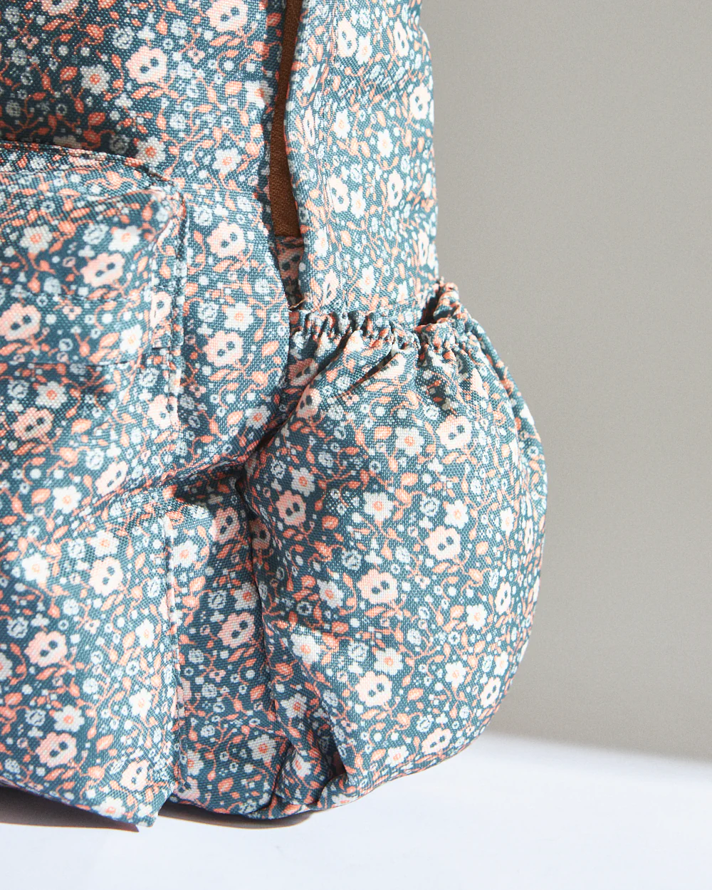 Teal by Chumbak Floral Beds Laptop backpack - Image 7