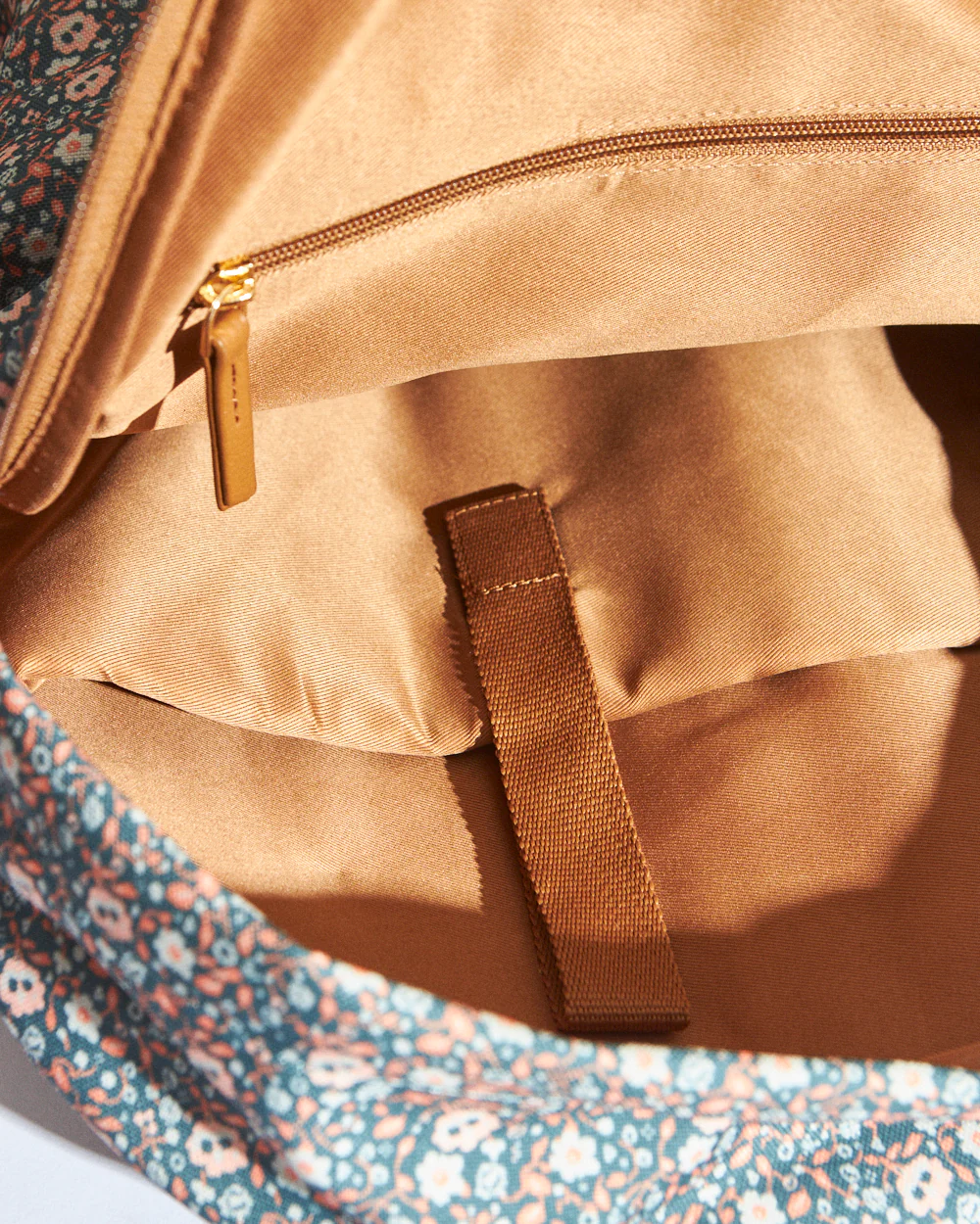 Teal by Chumbak Floral Beds Laptop backpack - Image 8