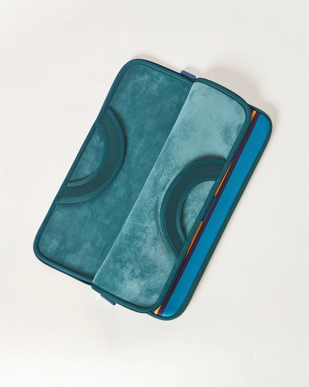 Teal by Chumbak Folk Tales Laptop Sleeve, 13" - Image 4