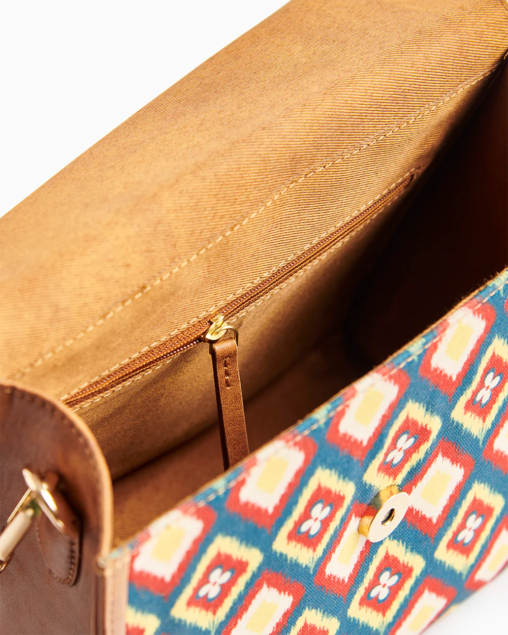 Teal by Chumbak Ikkat Glow Crossbody Bag - Image 4