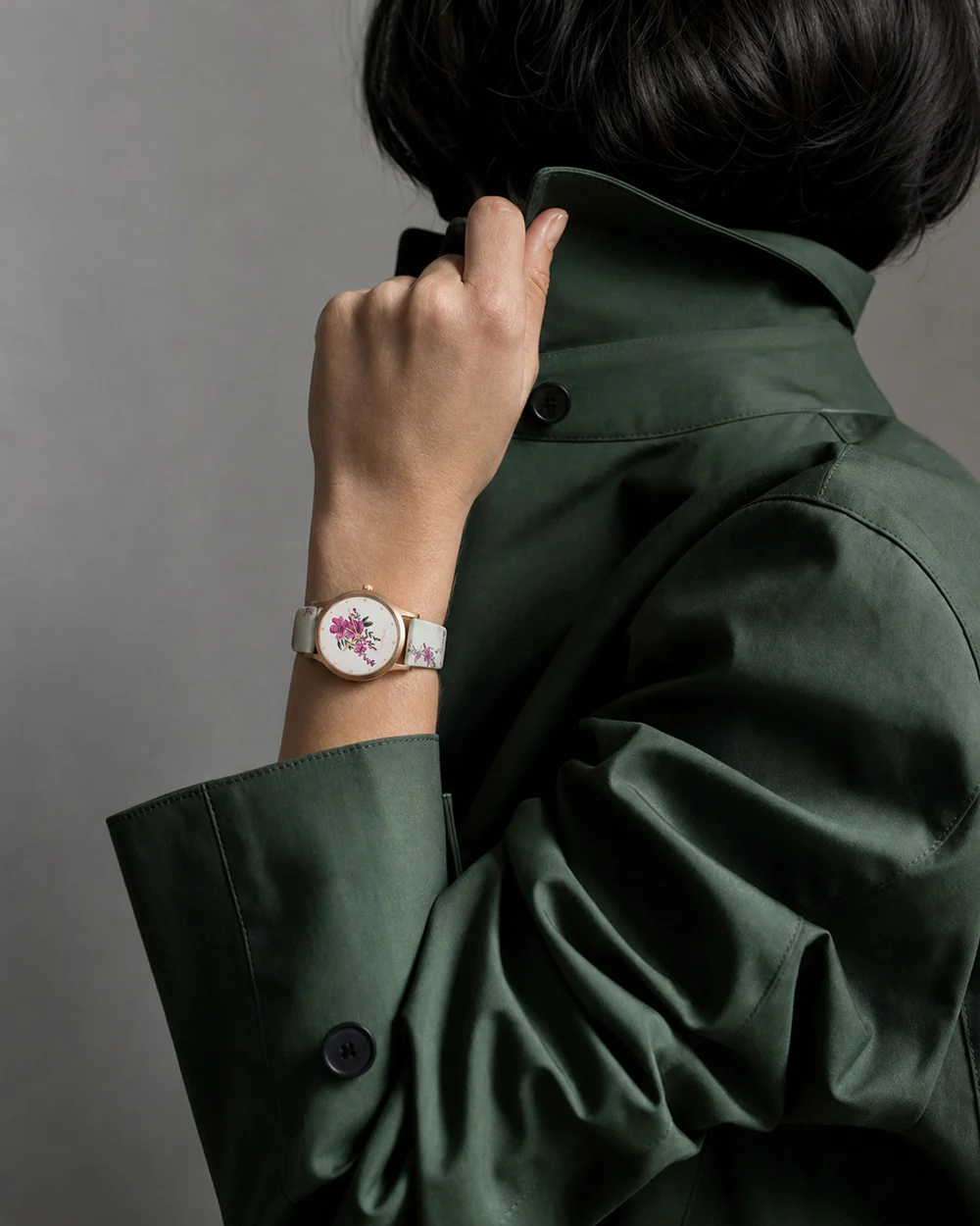 TEAL by Chumbak Jungle Flowers Watch-Mint