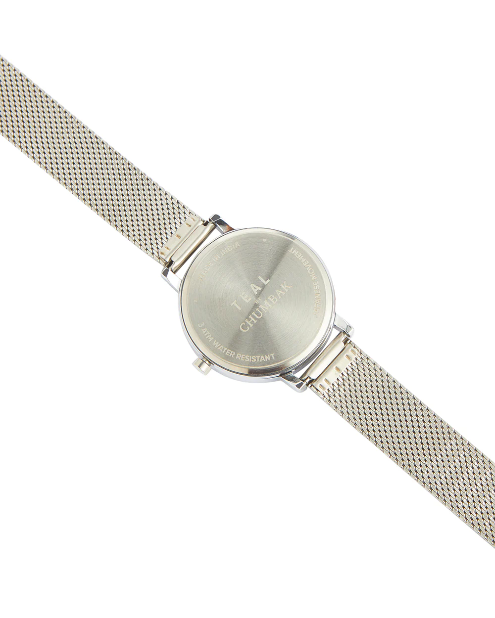 Teal by Chumbak Jungle Jumble Watch | Metal Mesh Strap -Teal - Image 5