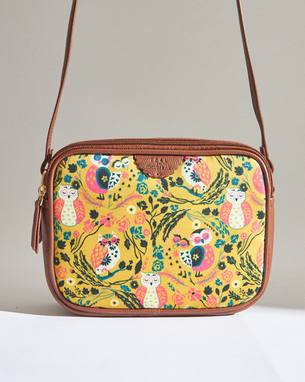 Teal by Chumbak Jungle Stories Box Sling Bag - Image 5