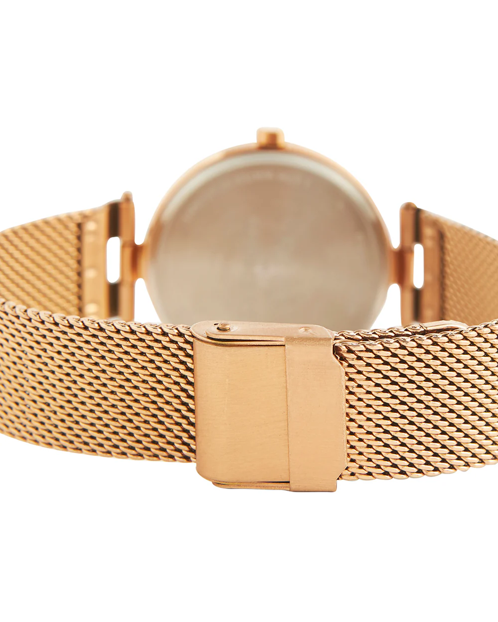 Teal by Chumbak Kilim Watch Metal Mesh Strap - Pink - Image 6