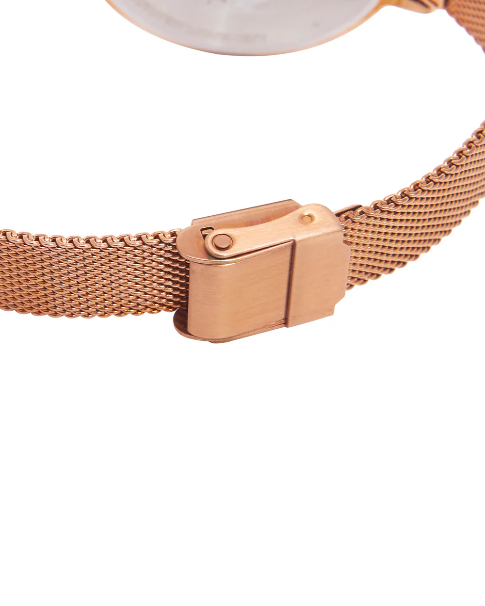 Teal by Chumbak Live Slow Watch,Stainless Steel Mesh Strap - Image 4